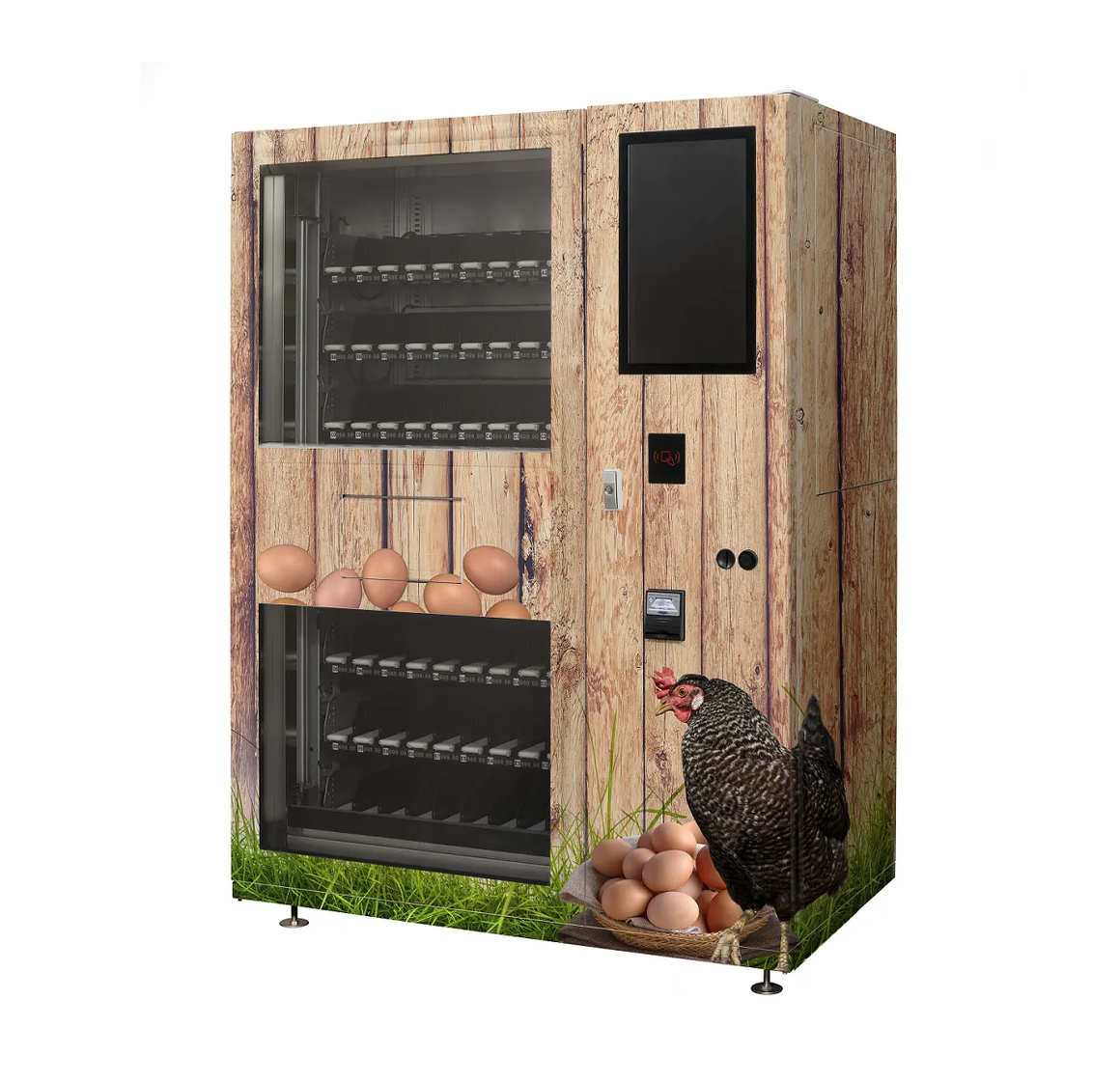 Lemgo egg vending machine laminated